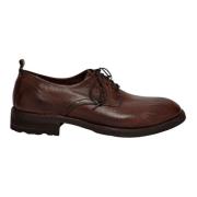 Handgemaakte Derby Veterschoen van Buffelleer Elia Maurizi , Brown , H...