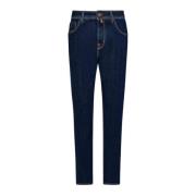 Katoen Stretch Jeans Jacob Cohën , Blue , Heren