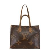 Pre-owned Canvas louis-vuitton-bags Louis Vuitton Vintage , Brown , Da...