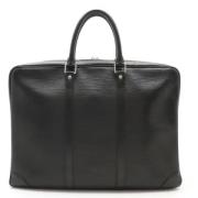 Pre-owned Leather louis-vuitton-bags Louis Vuitton Vintage , Black , H...