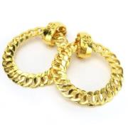 Pre-owned Metal chanel-jewelry Chanel Vintage , Yellow , Dames