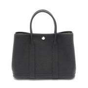 Pre-owned Fabric totes Hermès Vintage , Black , Dames