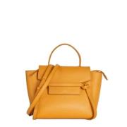 Pre-owned Leather celine-bags Celine Vintage , Orange , Dames