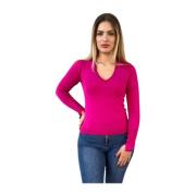 Stijlvolle Gebreide Top Liu Jo , Pink , Dames