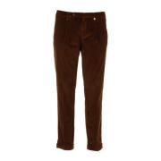 Bruine Casual Broek Myths , Brown , Heren