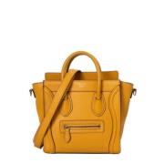 Pre-owned Leather celine-bags Celine Vintage , Yellow , Dames