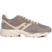 Taupe Combi Sneakers voor Heren Hogan , Beige , Heren