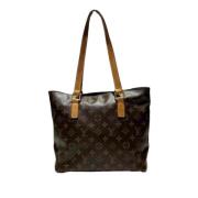 Pre-owned Canvas louis-vuitton-bags Louis Vuitton Vintage , Brown , Da...