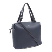 Pre-owned Leather celine-bags Celine Vintage , Blue , Dames