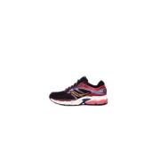 Rode Sneakers Leren Rubberen Zool Saucony , Red , Heren