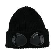 Goggle Beanie Hoeden C.p. Company , Black , Heren