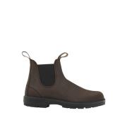 Bruin leren laarzen voor comfort en stijl Blundstone , Brown , Heren