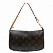 Pre-owned Canvas handbags Louis Vuitton Vintage , Brown , Dames