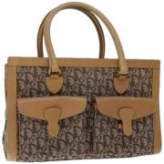 Pre-owned Canvas dior-bags Dior Vintage , Beige , Dames