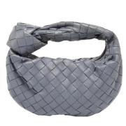 Pre-owned Leather handbags Bottega Veneta Vintage , Gray , Dames