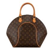 Pre-owned Canvas handbags Louis Vuitton Vintage , Brown , Dames