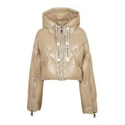 Gewatteerde Jas Khrisjoy , Beige , Dames