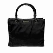 Pre-owned Canvas handbags Gucci Vintage , Black , Dames