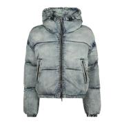 Stijlvolle Waves Jas Diesel , Blue , Dames