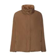 Omkeerbare gewatteerde kameeljas Max Mara , Brown , Dames