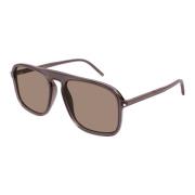 Bruine zonnebril SL 590 Saint Laurent , Brown , Heren