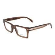 Retro vierkant montuur bril Eyewear by David Beckham , Brown , Unisex