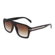 Iconische Retrostijl Zonnebril Eyewear by David Beckham , Black , Unis...