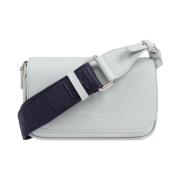 Blauwe Mini Tas met Verstelbare Band Emporio Armani , Blue , Dames