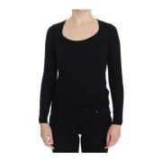 Trendy en Comfortabele Wollen Trui Dolce & Gabbana , Black , Dames