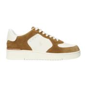 Heren Polo Sneakers Masters Crt Ralph Lauren , Brown , Heren