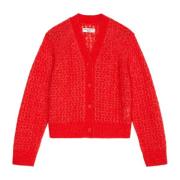 Regelmatig gestructureerde cardigan Marc O'Polo , Red , Dames