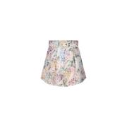 Bloemen Aquarel Tuck Shorts Zimmermann , Multicolor , Dames