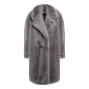 Eenrijige Jas Sportmax , Gray , Dames