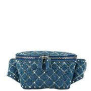 Pre-owned Denim crossbody-bags Valentino Vintage , Blue , Dames