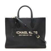 Pre-owned Leather shoulder-bags Michael Kors Pre-owned , Black , Dames