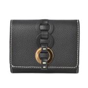 Pre-owned Leather wallets Chloé Pre-owned , Black , Dames