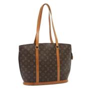 Pre-owned Canvas totes Louis Vuitton Vintage , Brown , Dames