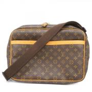 Pre-owned Fabric shoulder-bags Louis Vuitton Vintage , Brown , Dames