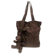 Pre-owned Canvas totes Gucci Vintage , Brown , Dames