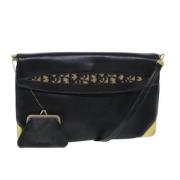 Pre-owned Leather dior-bags Dior Vintage , Black , Dames