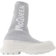 Fabric sneakers Alexander McQueen , Gray , Dames