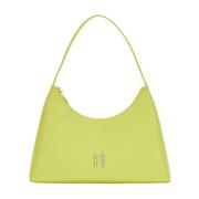 Diamante Schoudertas Furla , Green , Dames