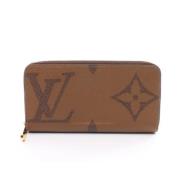 Pre-owned Canvas wallets Louis Vuitton Vintage , Brown , Dames