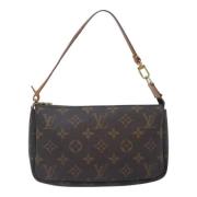 Pre-owned Canvas louis-vuitton-bags Louis Vuitton Vintage , Brown , Da...