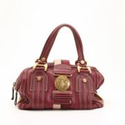 Pre-owned Leather gucci-bags Gucci Vintage , Red , Dames