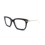 Stijlvol Zwart Leren Portemonnee Thom Browne , Black , Unisex