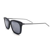 Stijlvol wit katoenen overhemd Thom Browne , Black , Unisex