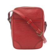 Pre-owned Leather louis-vuitton-bags Louis Vuitton Vintage , Red , Dam...