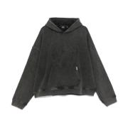 Hoodie met Appliqué Represent , Black , Heren