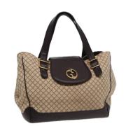 Pre-owned Canvas gucci-bags Gucci Vintage , Brown , Dames